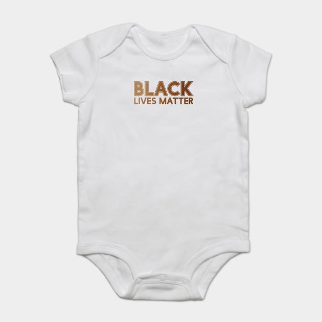 Black Lives Matter | African American | Protest Baby Bodysuit by UrbanLifeApparel